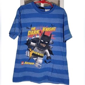 BLUE BATMAN LEGO THE DARK KNIGHT Tshirt SIZE MED